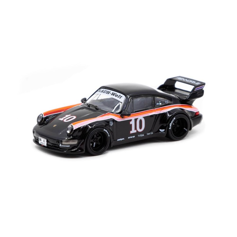 Tarmac Works 1/64 RWB 964 Black #10 Special Edition