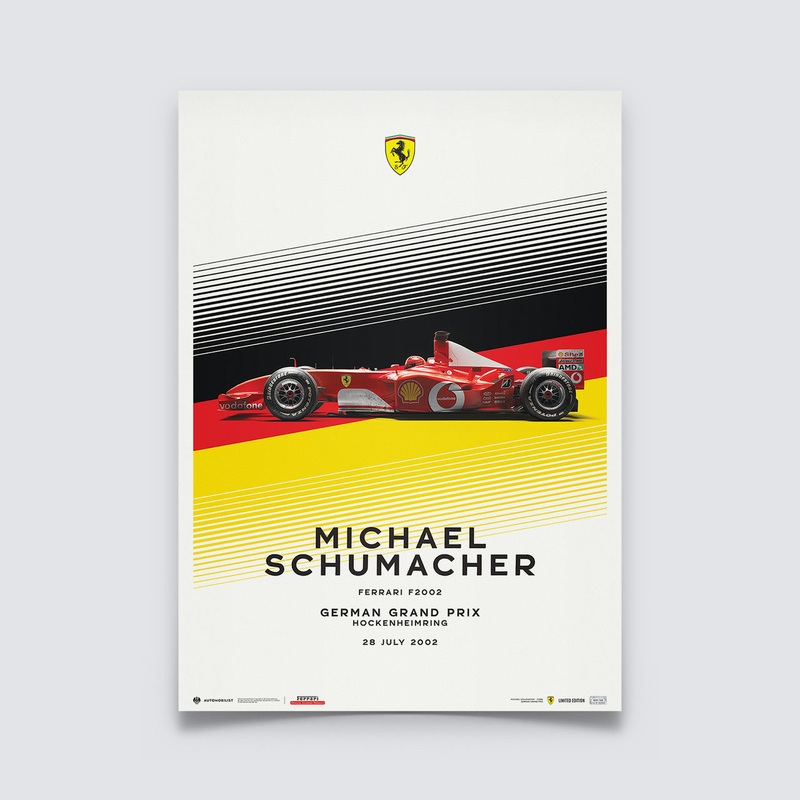 Ferrari F2002 – Michael Schumacher – German Grand Prix – 2002 – Limited Edition
