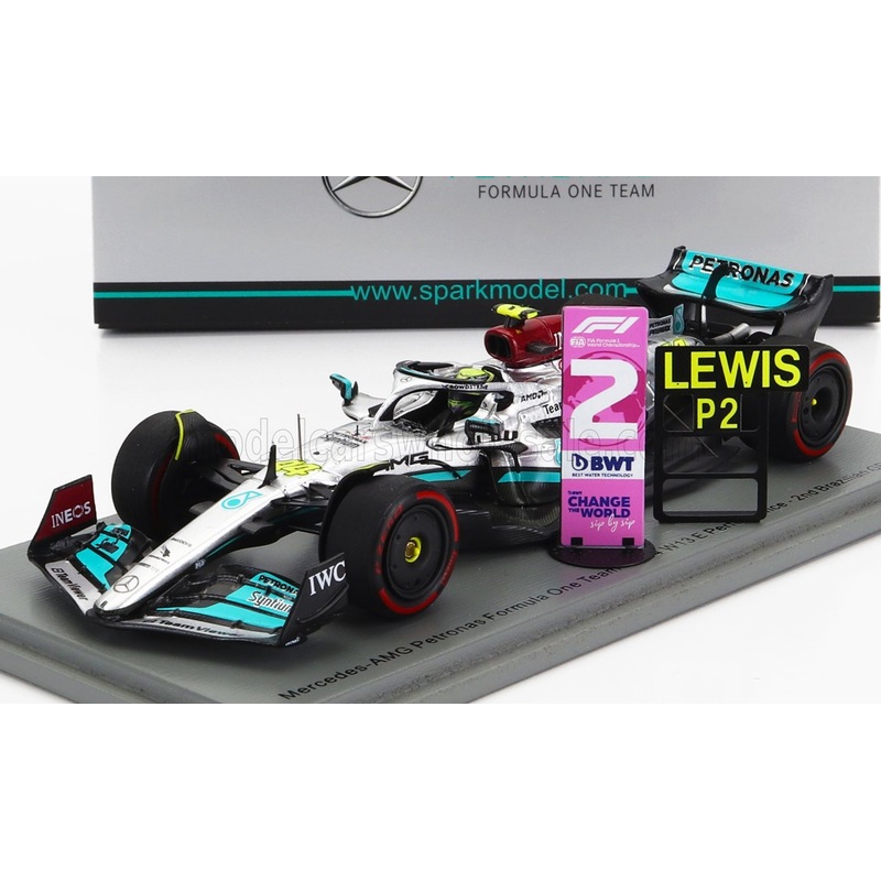 MERCEDES GP | F1 W13E TEAM MERCEDES-AMG PETRONAS F1 N 44 2nd BRAZILIAN GP 2022 LEWIS HAMILTON