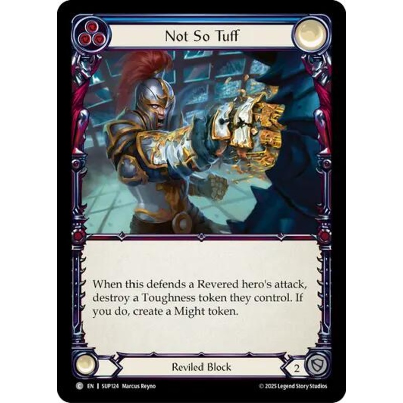 Not So Tuff [SUP124] (Super Slam)  Rainbow Foil