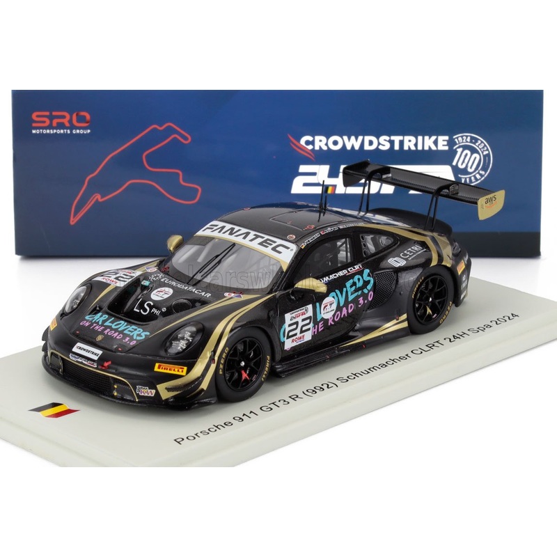 PORSCHE | 911 992 GT3 R 4.2L TEAM SCHUMACHER CLRT N 22 24h SPA 2024 AYHANCAN GUVEN – LAURIN HEINRICH – DORIAN BOCCOLACCI