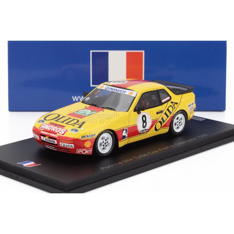 PORSCHE | 944 TURBO N 8 CUP CHAMPION FRANCE 1988 ANDRE BOURDON