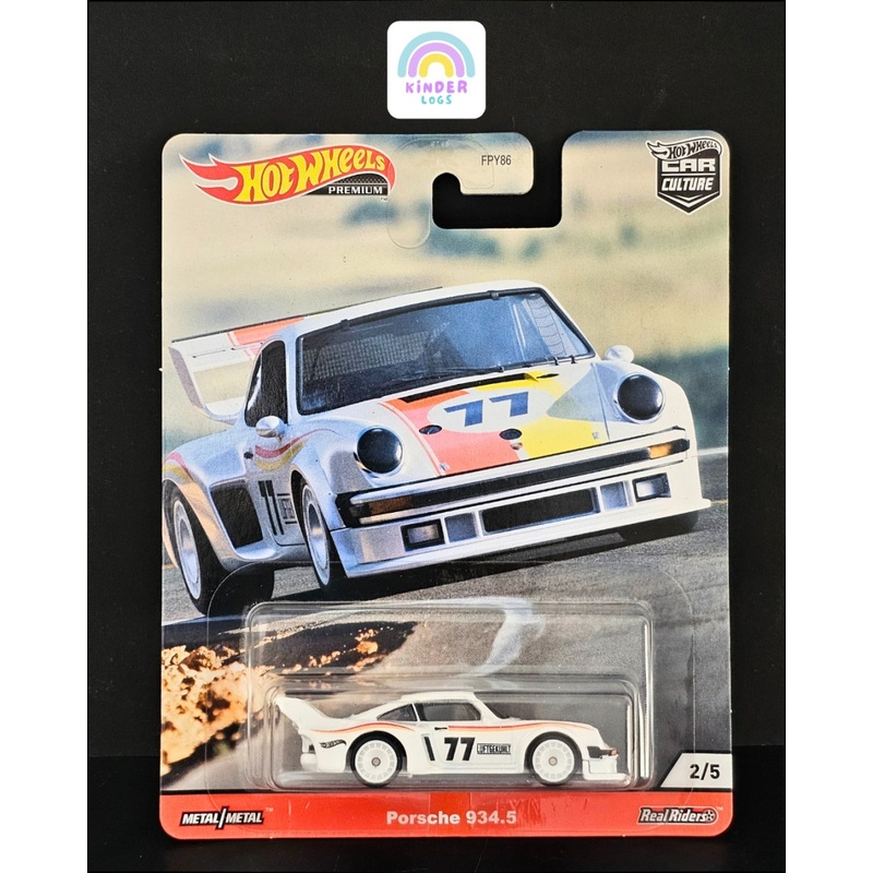 Premium Hot Wheels Porsche 934.5 Race Car