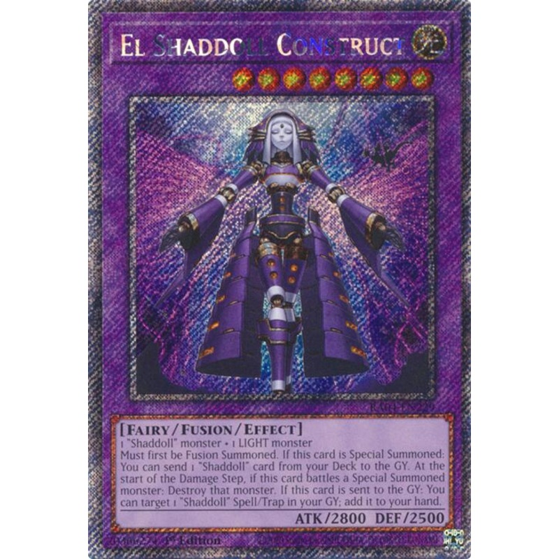 El Shaddoll Construct [RA04-EN229] Platinum Secret Rare
