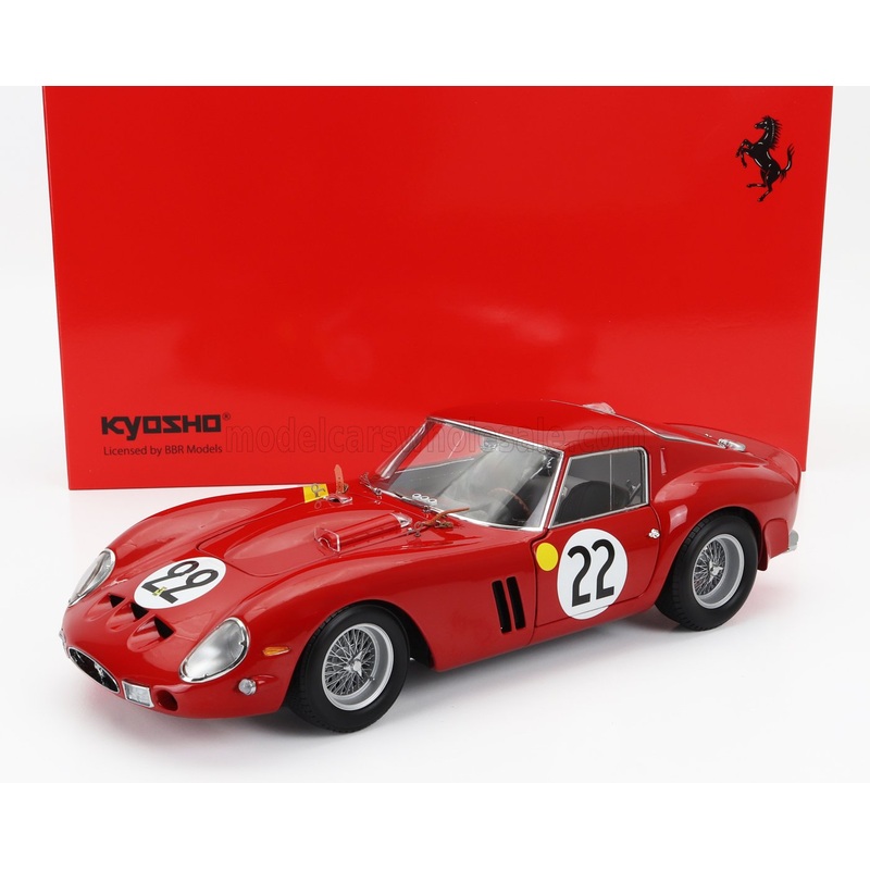 FERRARI – 250 GTO 3.0L V12 TEAM EQUIPE NATIONALE BELGE N 22 3rd 24h LE MANS 1962 L.DERNIER – ”BEURLYS” J.BLATON – RED