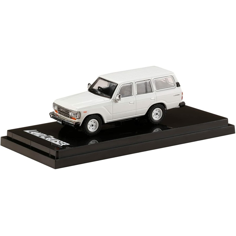 Hobby Japan 1/64 Toyota Landcruiser 60 GX 1988 White HJ641039BW