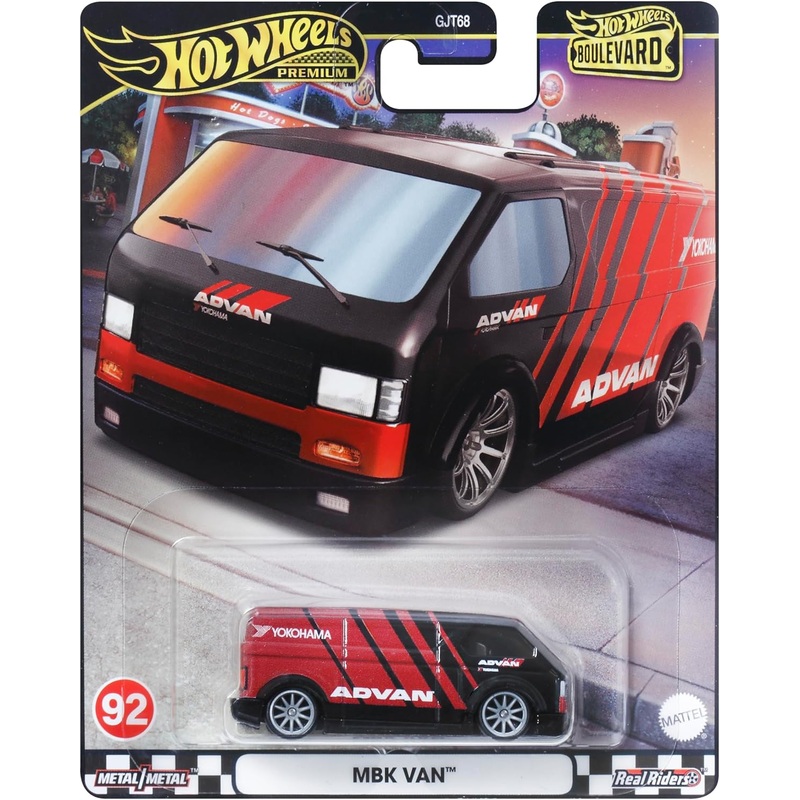 Hot Wheels HRT67 Boulevard MBK Van