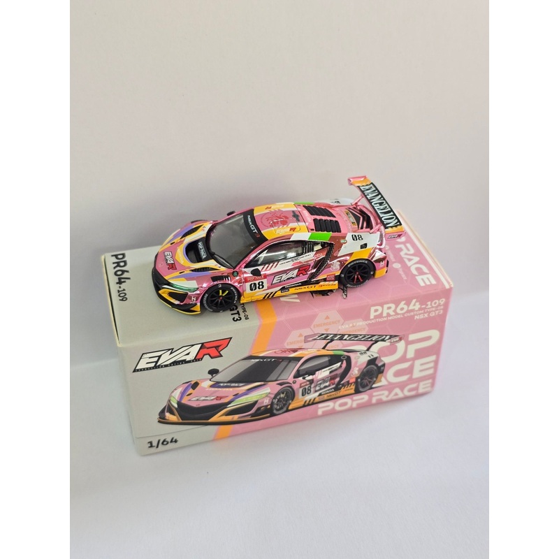 Pop Race Acura NSX GT3 EVA RT Custom Type 08 – Pink (Open Box)