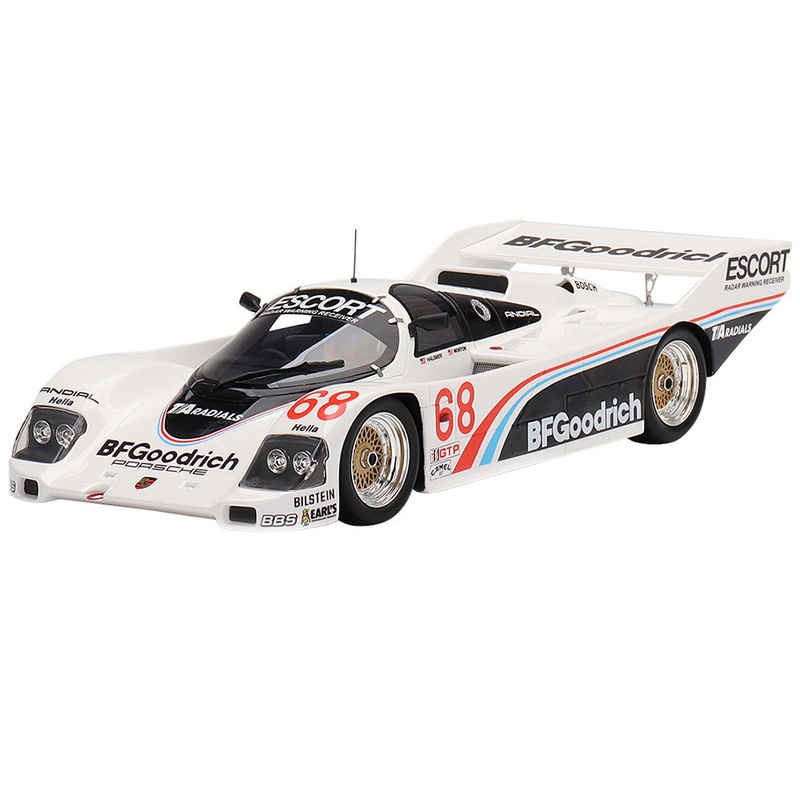 Porsche 962 #68 Darin Brassfield – John Morton BFGoodrich IMSA Road America 500 Miles (1986) 1/18 Model Car by Top Speed