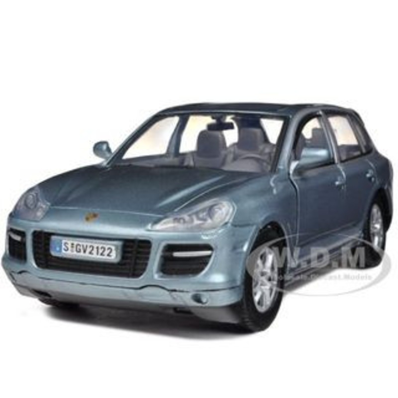 Porsche Cayenne Turbo Grey 1/24 Diecast Car Model by Motormax
