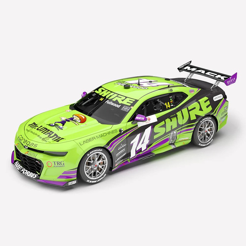 *PRE-ORDER* Bryce Fullwood – Brad Jones Racing Shure #14 Chevrolet Camaro ZL1 – 2025 Melbourne SuperSprint (AGP) – 1:18 Scale Diecast Model – Authentic Collectables