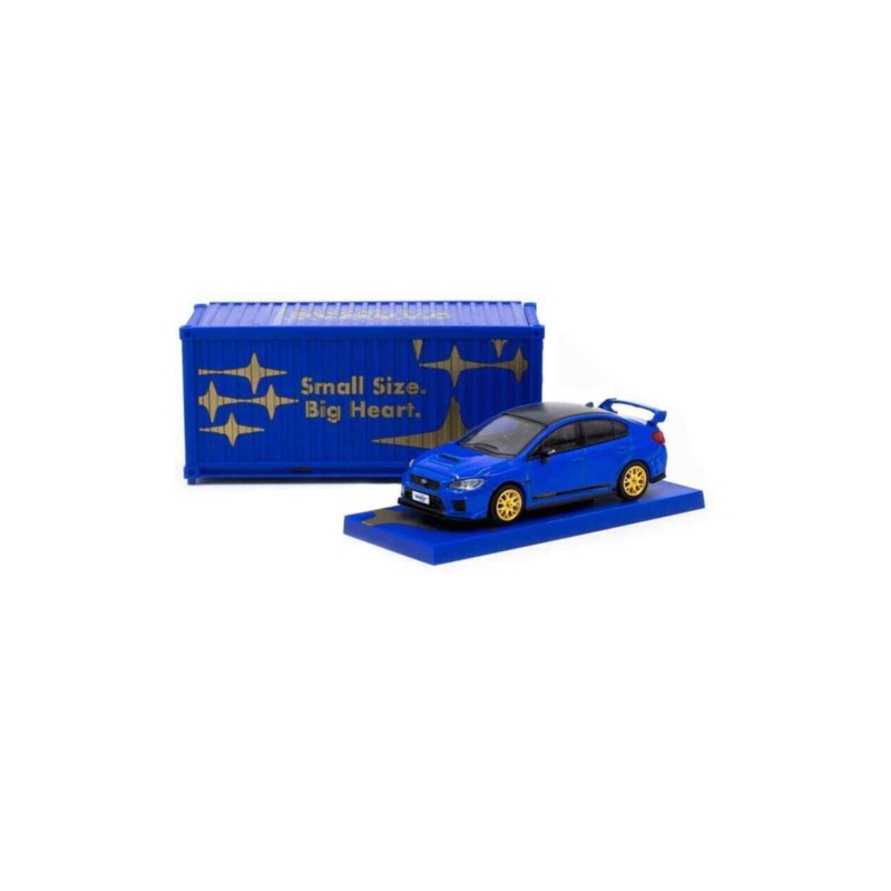 Tarmac Works 1/64 Subaru WRX STI EJ20 Final Edition with Container