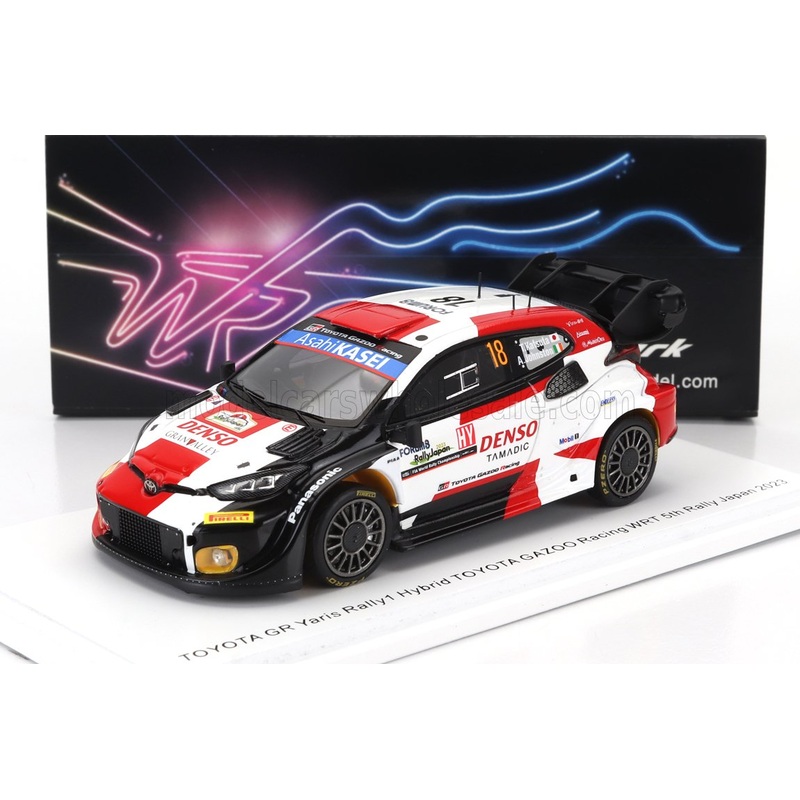 TOYOTA | YARIS GR HYBRID RALLY1 TEAM TOYOTA GAZOO RACING WRT N 18 5th RALLY JAPAN 2023 T.KATSUTA – AARON JOHNSTON