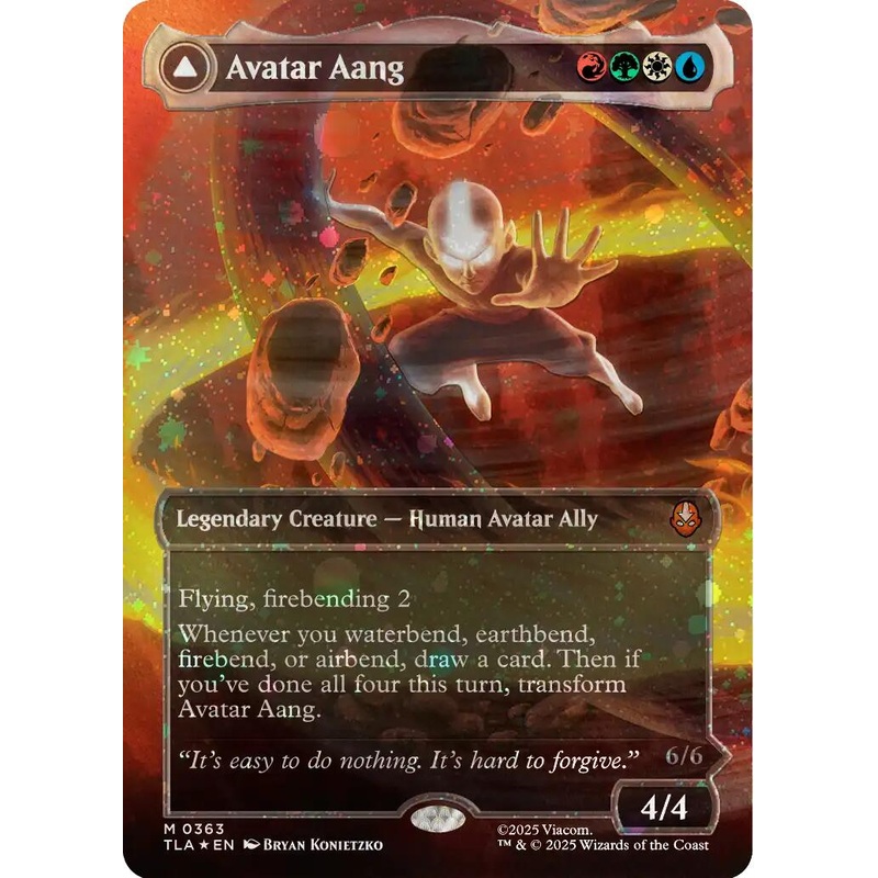 Avatar Aang (Raised Foil) [Avatar: The Last Airbender]