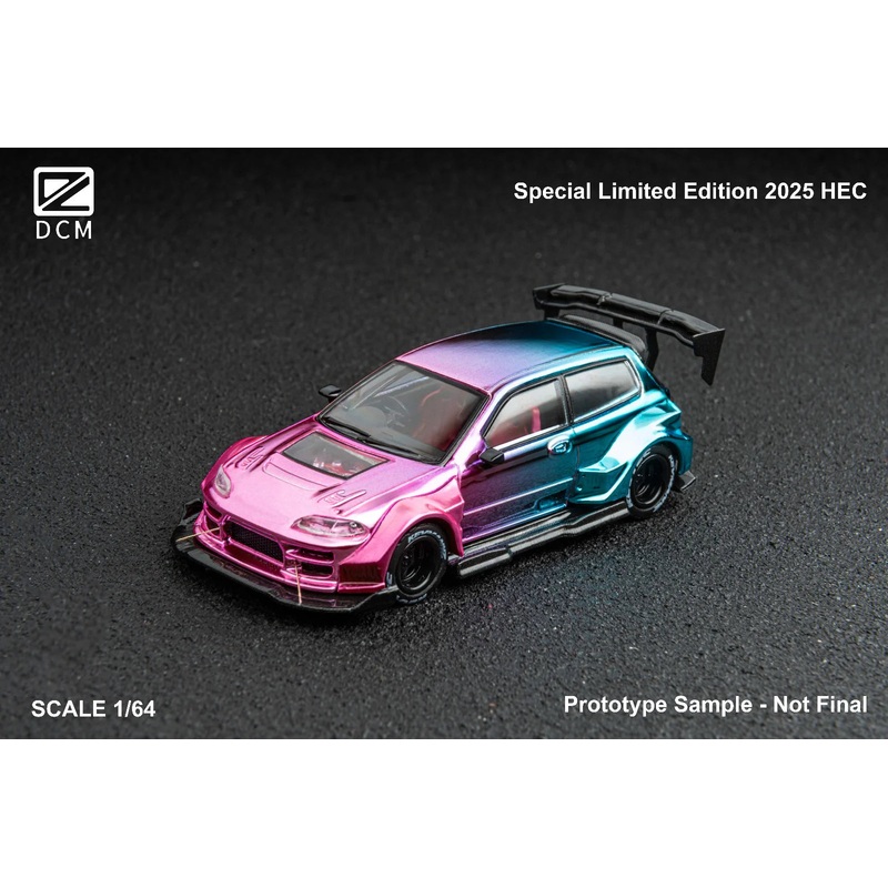 DCM Kevmannz 1996 Honda Civic EG6 Hatchback Wide Body (Dazzling Color) Hobby Expo China 2025