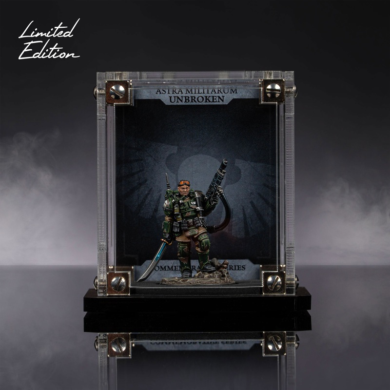 Display Case for Warhammer+ Astra Militarum – Unbroken