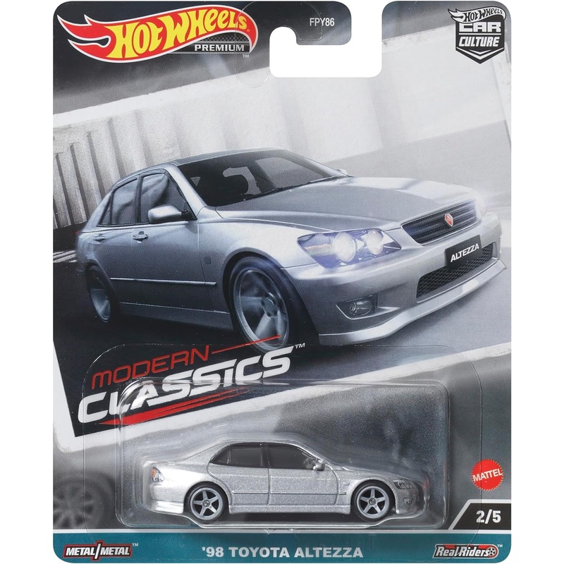 Hot Wheels HKC66 Car Culture Modern Classics – ’98 Toyota Altezza