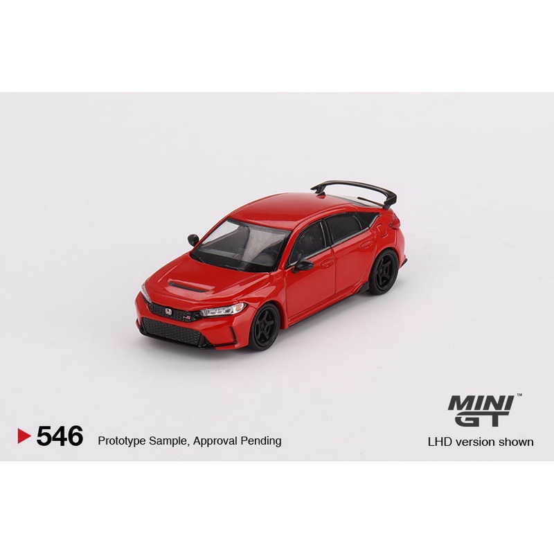 Mini GT 1/64 Honda Civic Type R FL5 Rallye Red 2023 W/ Advan GT Wheel RHD (MGT00546-R)