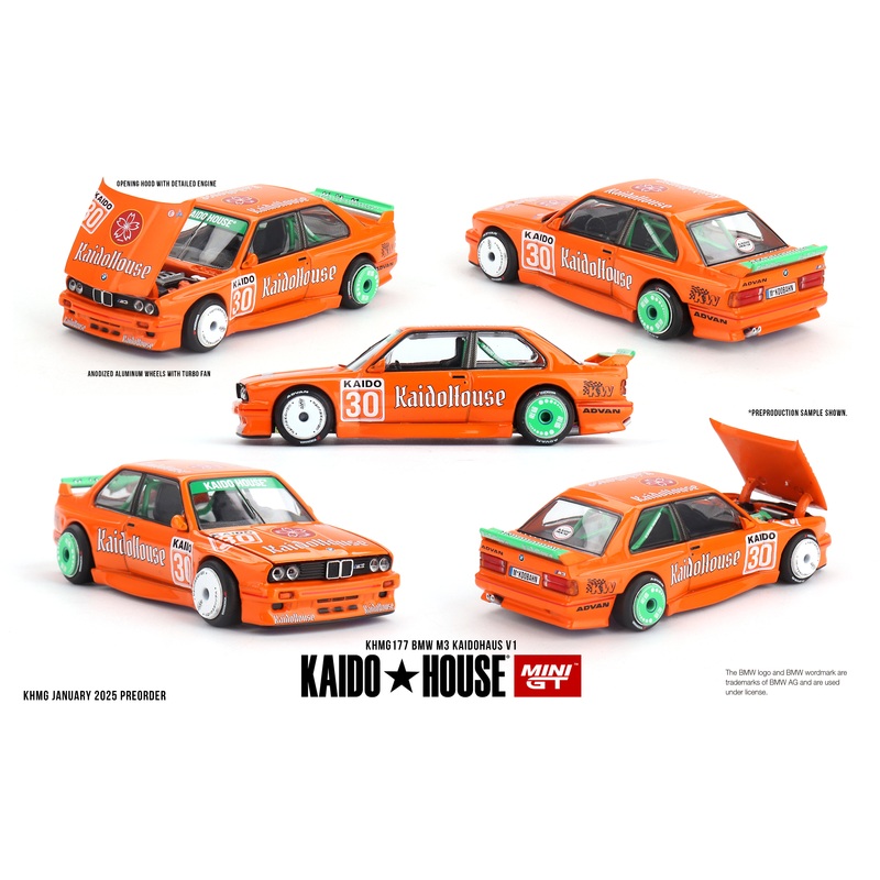 MINI GT X KAIDO HOUSE BMW M3 KaidoHaus V1 KHMG177
