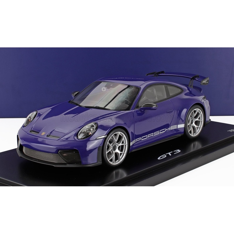 PORSCHE – 911 992-2 GT3 COUPE 2024 – CON VETRINA – WITH SHOWCASE – ULTRAVIOLET