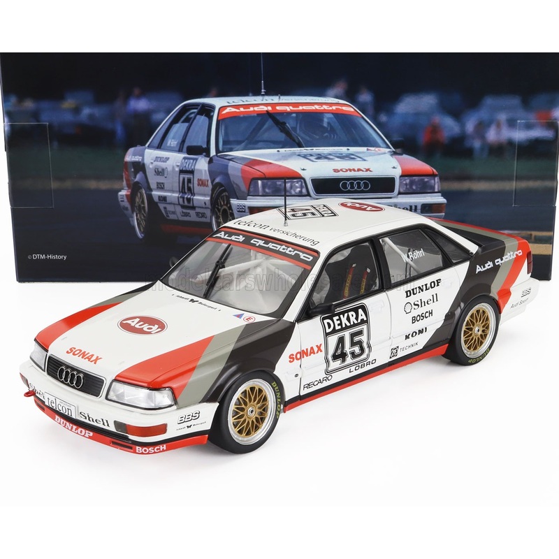 AUDI | QUATTRO V8 TEAM SCHMIDT MOTORSPORT TECHNIK N 45 DTM SEASON 1990 WALTER ROHRL