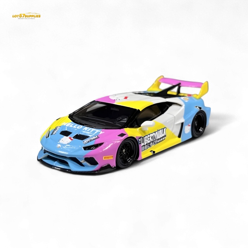 Flame Huracan LP610-4 LWBK WideBody Resin – HELLO K I T T Y LBWK 1:64