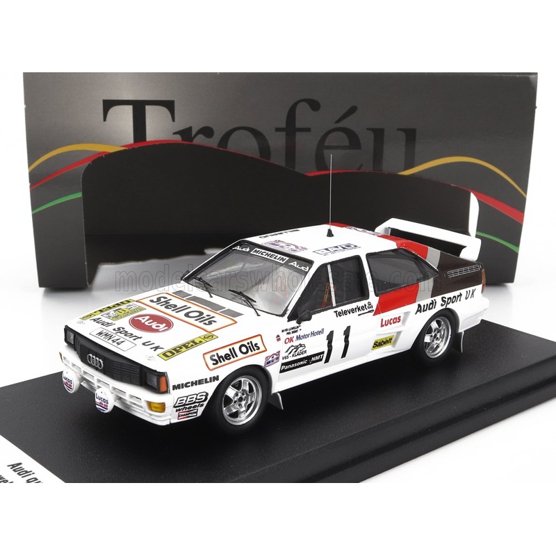 AUDI | QUATTRO (night version) N 11 RALLY SWEDEN 1985 DAVID LIEWELLIN – PHIL SHORT
