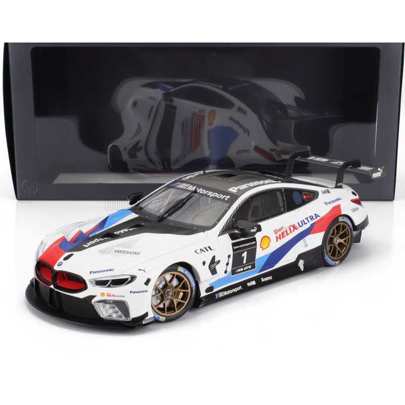 BMW – 8-SERIES M8 GTE TEAM BMW MOTORSPORT MISSION 8 N 1 RACING 2019 – WHITE BLUE RED BLACK