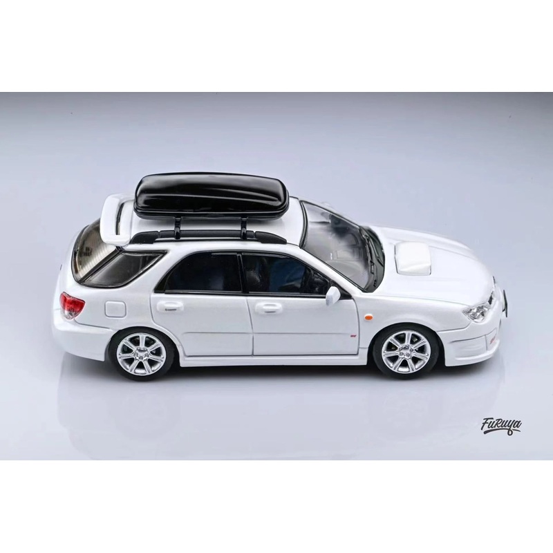 Furuya 1/64 Subaru Impreza WRX STi The 9th Generation White Wagon Version