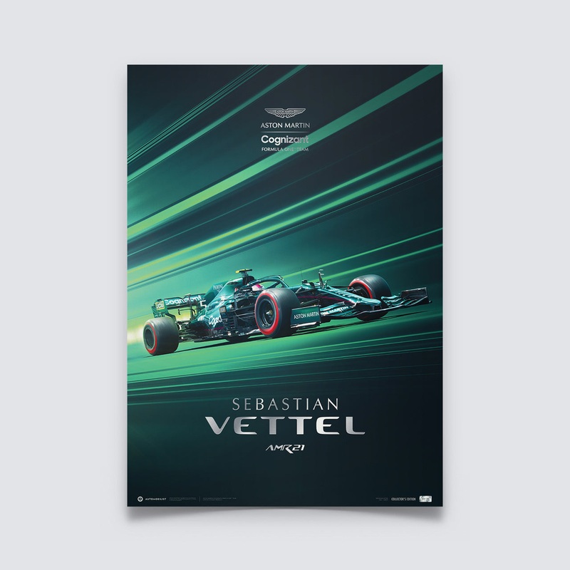 Aston Martin Cognizant Formula One  Team – Sebastian Vettel – 2021 – Collector’s Edition