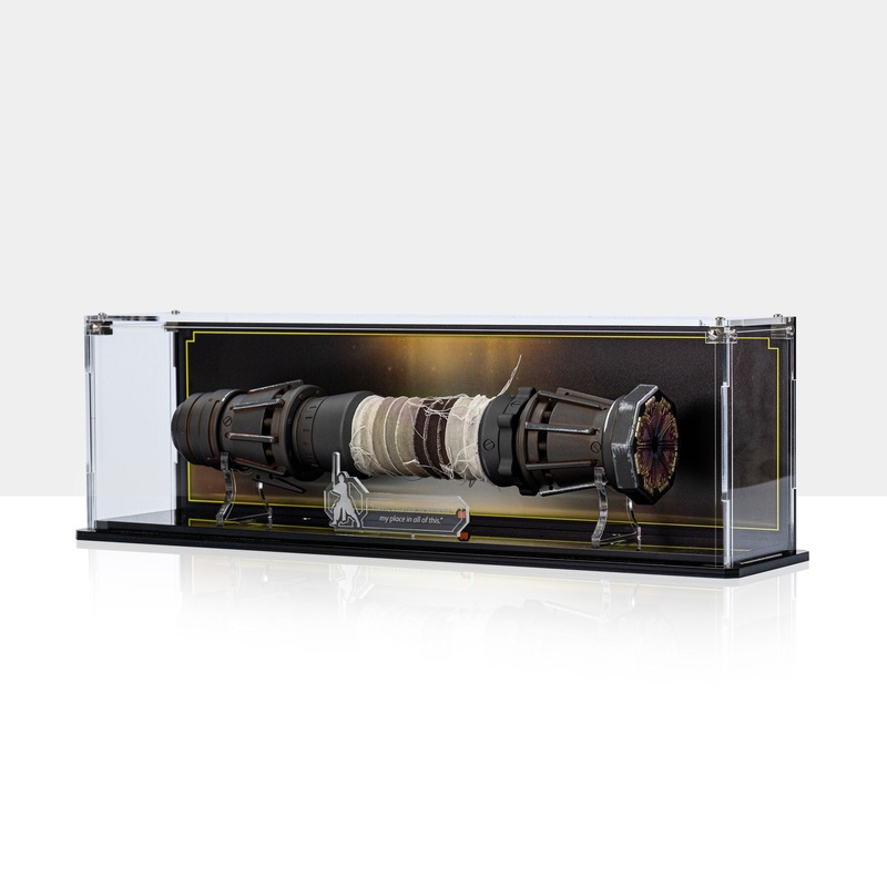 Display Case for Star Wars Black Series Rey Skywalker Lightsaber