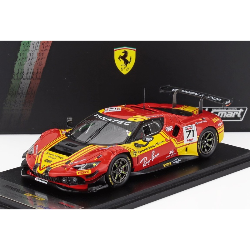 FERRARI | 296 GT3 3.0L TWIN TURBO V6 TEAM AF CORSE N 71 24h SPA 2024 DAVID VIDALES  VINCENT ABRIL  THOMAS NEUBAUER