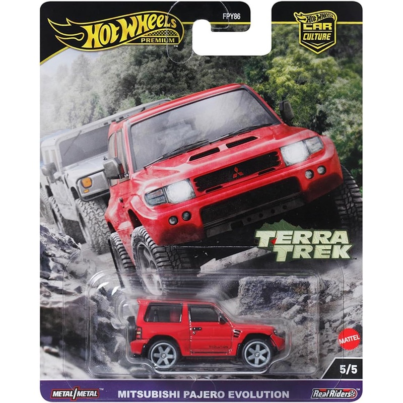 Hot Wheels HRV89 Car Culture Terra trek Mitsubishi Pajero Evolution