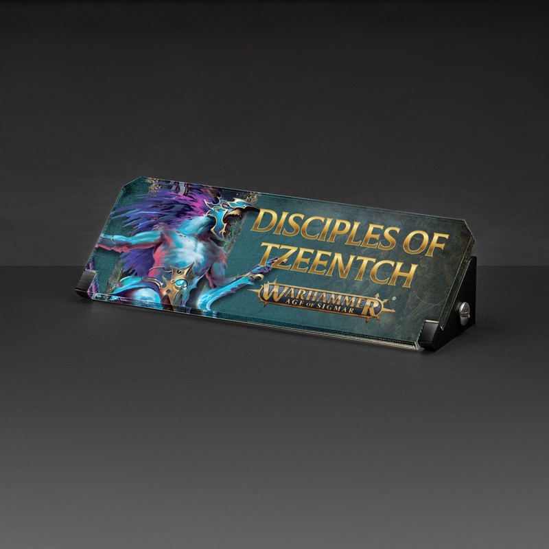 Plaque for Warhammer Age of Sigmar – Disciples of Tzeentch