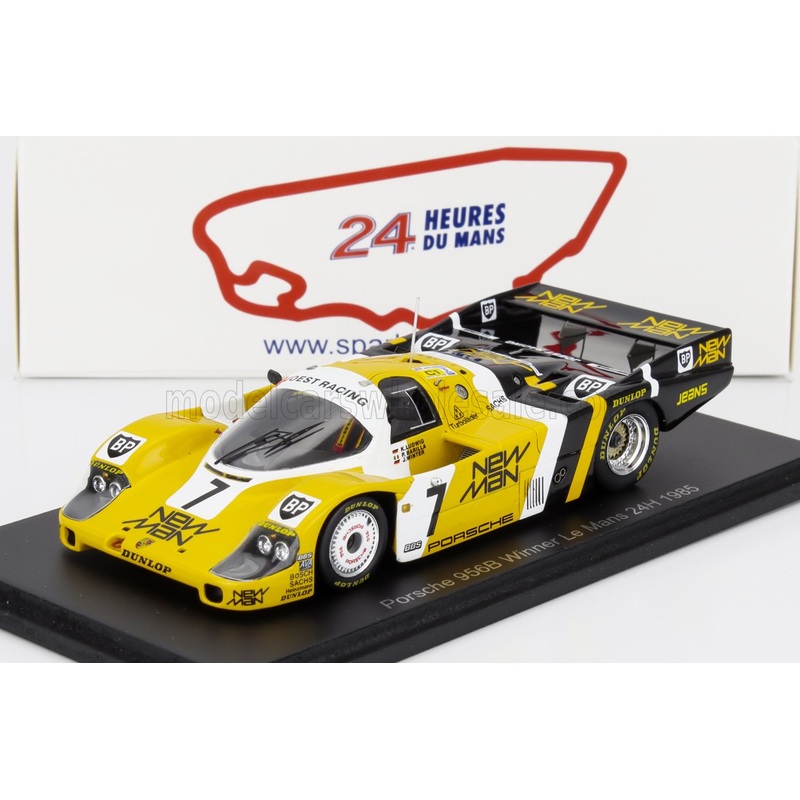 PORSCHE | 956 LH TEAM NEW-MAN JOEST RACING N 7 WINNER 24h LE MANS 1985 K.LUDWIG – P.BARILLA – J.WINTER