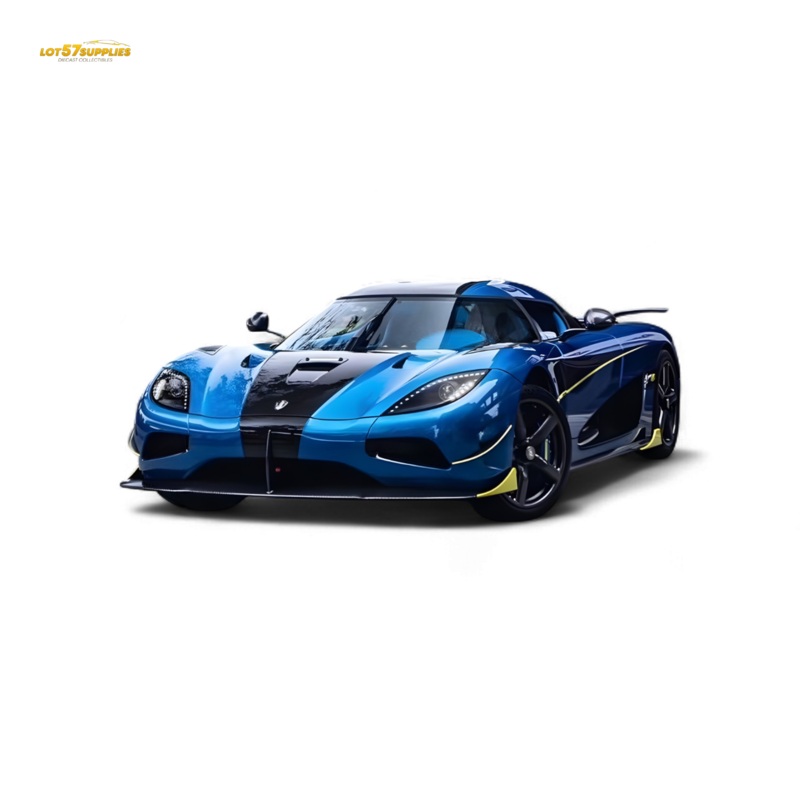 (Pre-Order) Guo Ji Agera RS – Blue Full Carbon 1/64