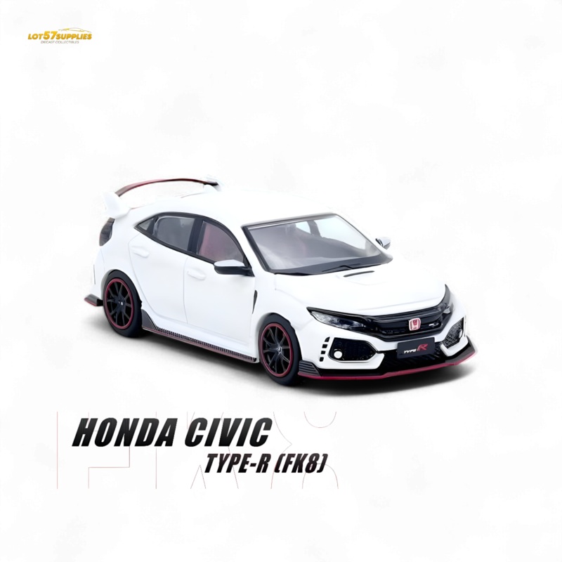 (Pre-Order) INNO64 Honda Civic Type-R (FK8) – White 1/64