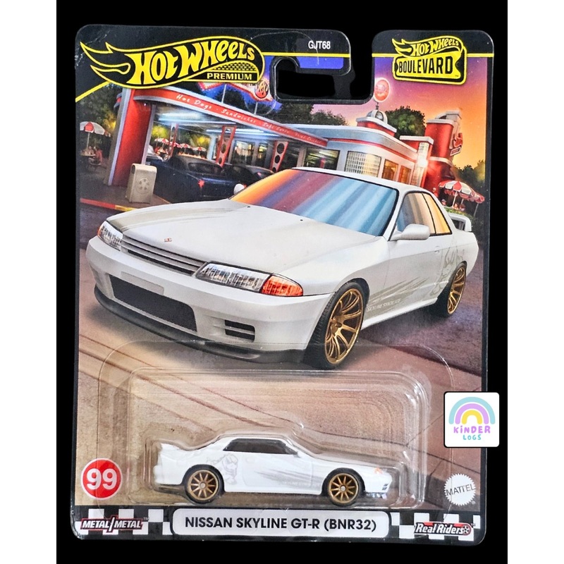Premium Hot Wheels Nissan Skyline GT-R BNR32 – Boulevard 99 (Imported)