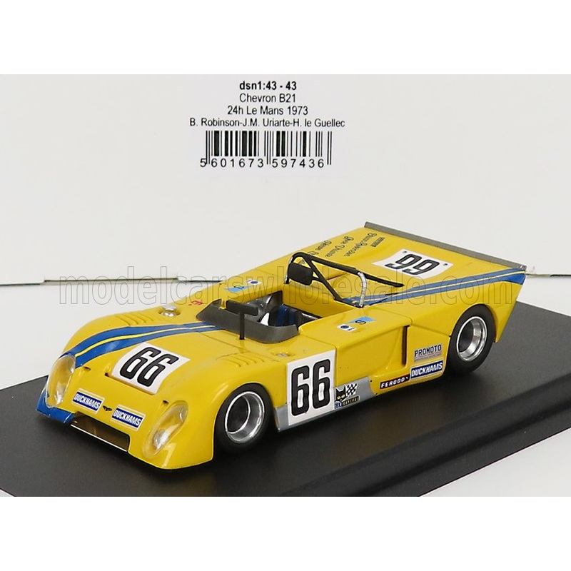 CHEVRON | B21 1850cc S4 TEAM PROMOTO SERVICES RACING N 66 24h LE MANS 1973 B.ROBINSON – J.M.URIARTE – H.LE GUELLEC