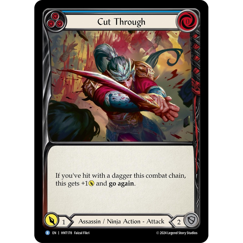 Cut Through (Blue) [HNT178] (The Hunted)