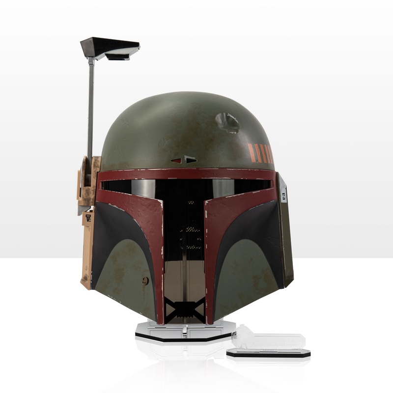 Display Stand for Star Wars Black Series Boba Fett Helmet (Re-Armoured)