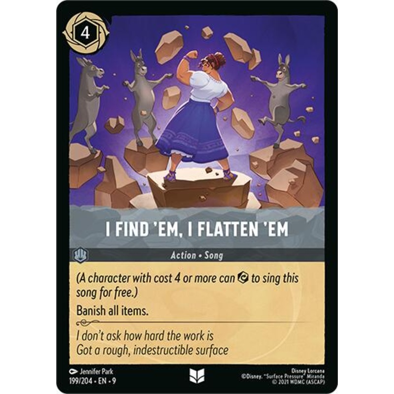 I Find ‘Em, I Flatten ‘Em (199/204) [Fabled]
