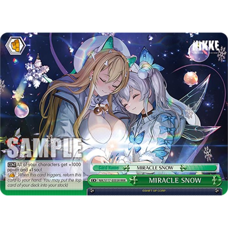 MIRACLE SNOW (NIK/S117-E055R RRR) [GODDESS OF VICTORY: NIKKE]