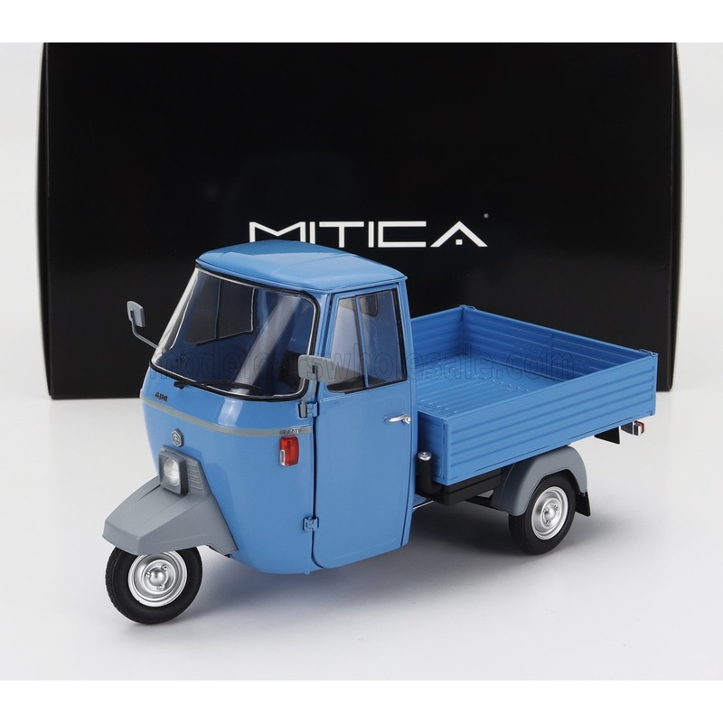PIAGGIO – APE P501 OPEN 1979 – CON VETRINA – WITH SHOWCASE – BLU 7210 – BLUE