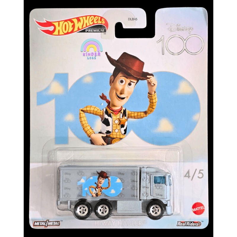 Premium Hot Wheels Hiway Hauler – Disney 100 Edition (Toy Story)