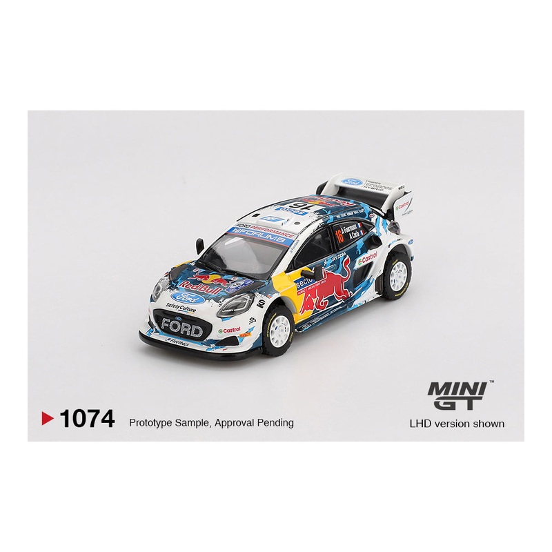 *PREORDER* MINI GT 1:64 Ford Puma Rally1 #16 M-Sport Ford WRT 2024 Rally Finland 3rd Place
