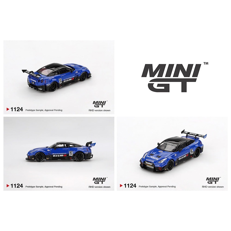 *PREORDER* MINIGT 1:64 LB-Silhouette WORKS GT NISSAN 35GT-RR Ver.2 in Blue