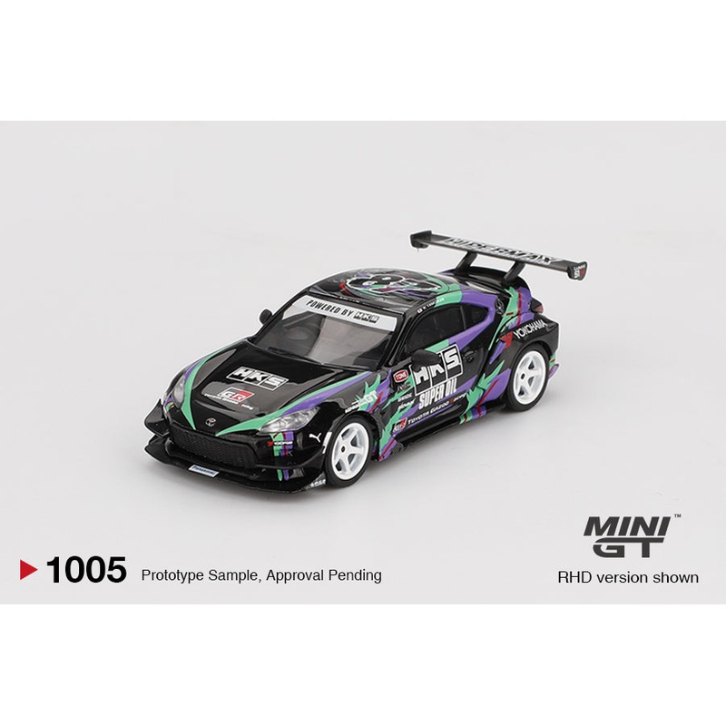Mini GT 1:64 Toyota GR86 HKS TYPE R 2022 Tokyo Auto Salon (MGT01005-CH)