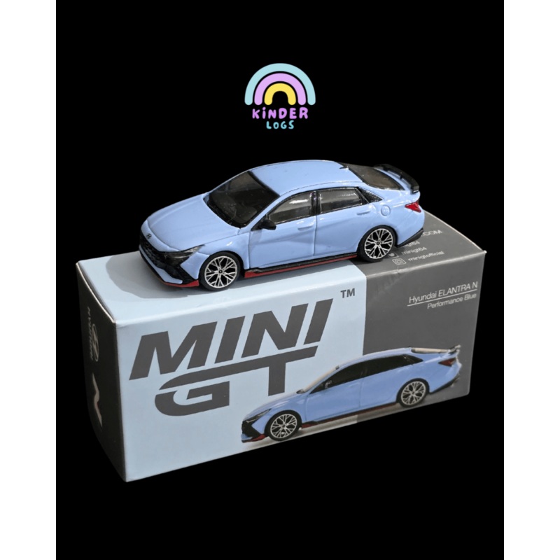 Mini GT Hyundai Elantra N – Performance Blue (Open Box)