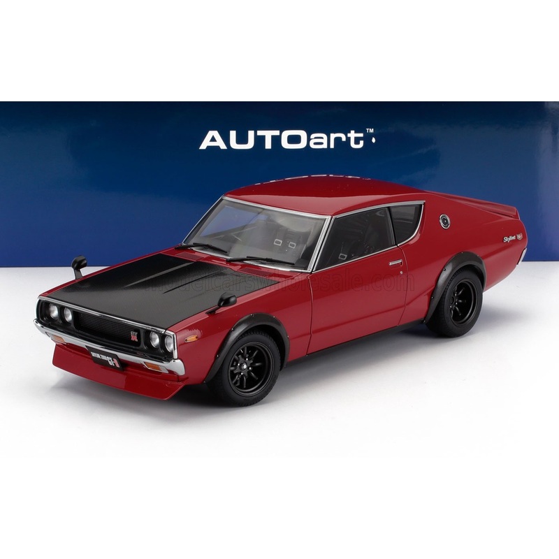 NISSAN – SKYLINE 2000 GT-R (KPGC110) TUNED VERSION COUPE 1973 – RED BLACK